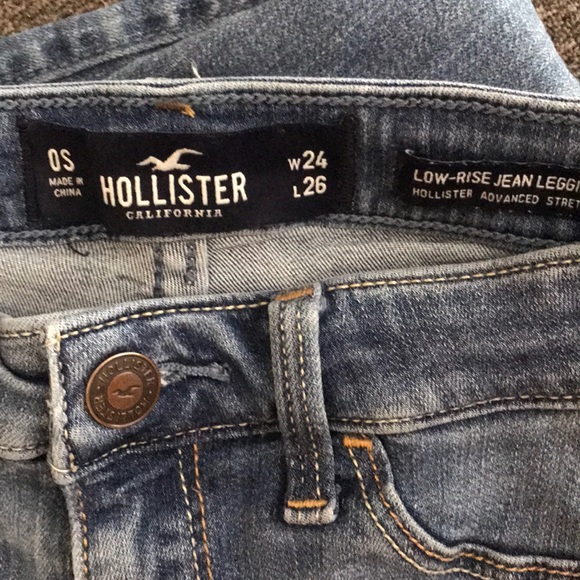 SALE! HOLLISTER-Low Rise Jean Legging-LIKE NEW! - Picture 4 of 7